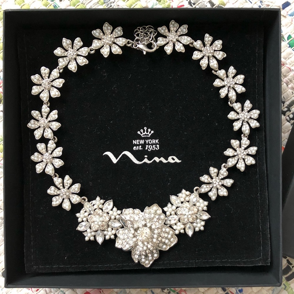 Nina bridal necklace